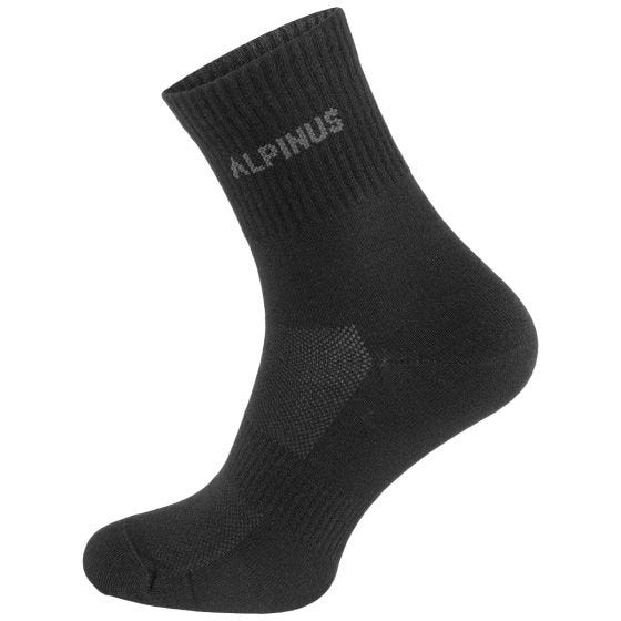 Alpinus Alpamayo 3-Pack Socken - Schwarz/Grau/Weiß