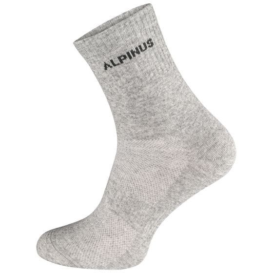 Alpinus Alpamayo 3-Pack Socken - Schwarz/Grau/Weiß