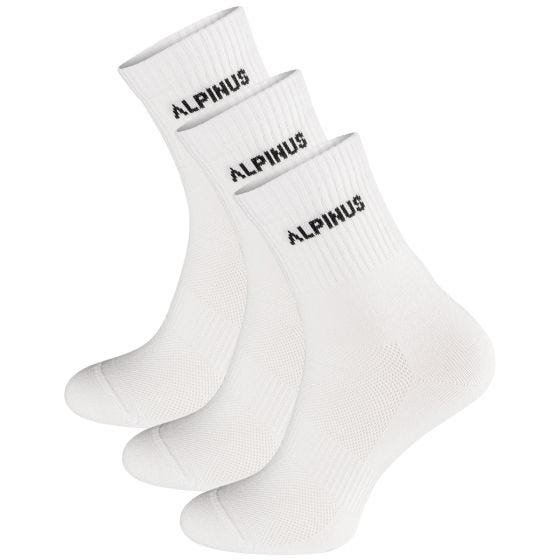 Alpinus Alpamayo 3-Pack Socken - Weiß