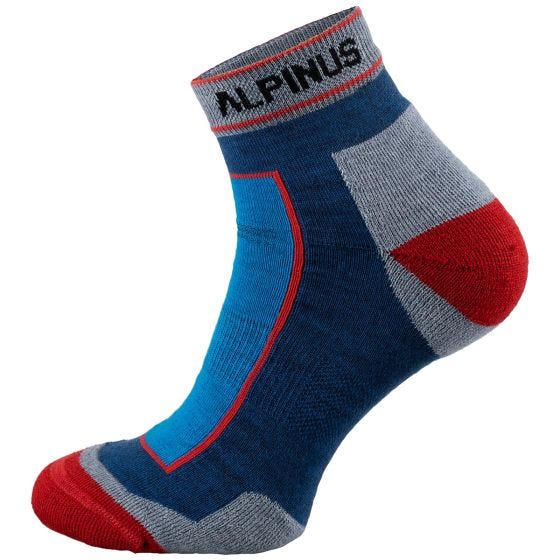 Alpinus Sveg Niedrig geschnittene Socken - Blau/Rot
