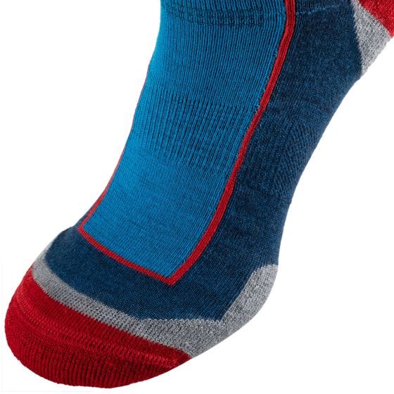 Alpinus Sveg Niedrig geschnittene Socken - Blau/Rot