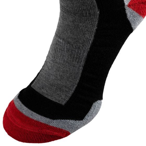 Alpinus Sveg Niedrig geschnittene Socken - Grau/Rot