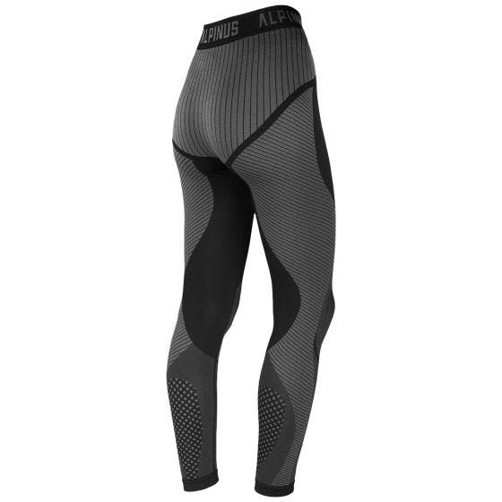 Alpinus Active Base-Layer-Unterteil - Schwarz-Grau