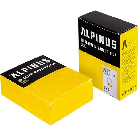 Alpinus Miyabi Halsmanschette - Schwarz