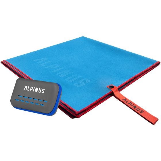 Alpinus Canoa Mikrofaser-Handtuch - Blau