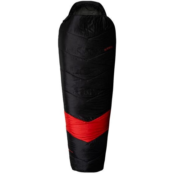 Alpinus Classic 1250 (Left) Schlafsack - Schwarz/Rot