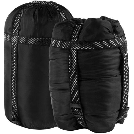 Alpinus Classic 1250 (Left) Schlafsack - Schwarz/Rot