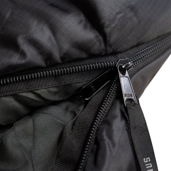 Alpinus Classic 1250 (Left) Schlafsack - Schwarz/Rot