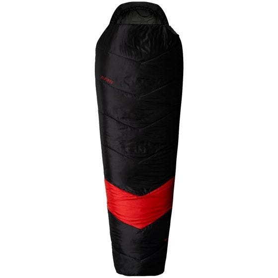 Alpinus Classic 1250 (Right) Schlafsack - Schwarz/Rot