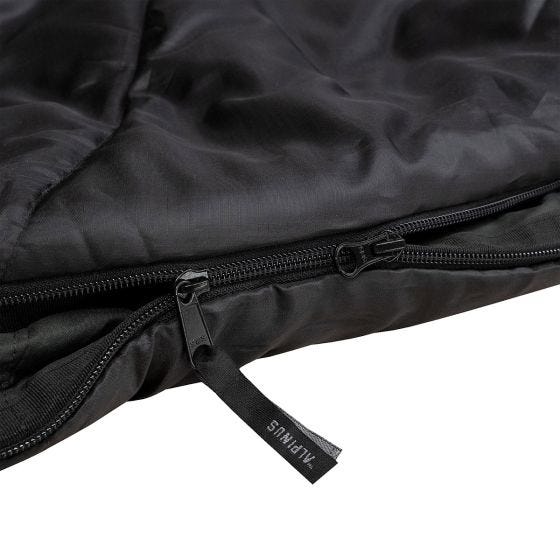 Alpinus Classic 1250 (Right) Schlafsack - Schwarz/Rot