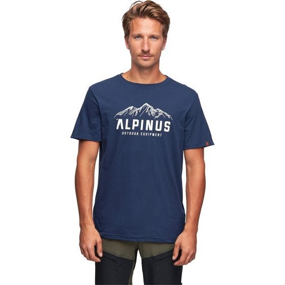 Alpinus Mountains Active Herren T-Shirt - Blau