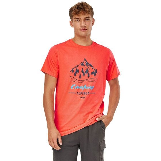 Alpinus Active Herren Polaris T-Shirt - Rosa