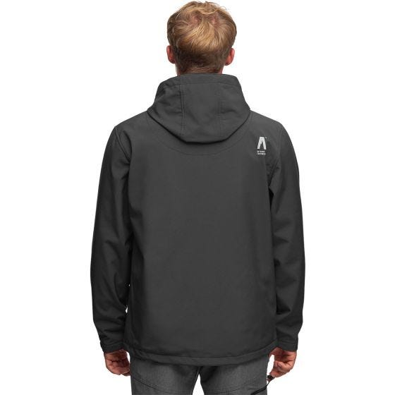 Alpinus City Herren Stenshuvud Softshell-Jacke - Schwarz