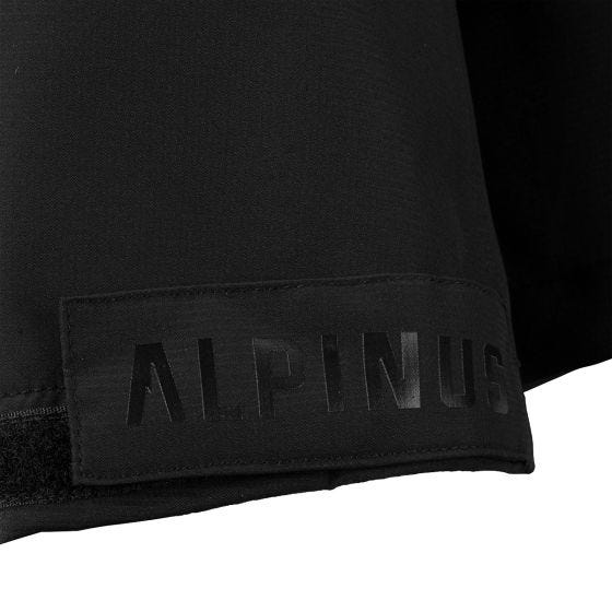 Alpinus Carniche 15K Tactical Herren Hardshell-Jacke - Schwarz