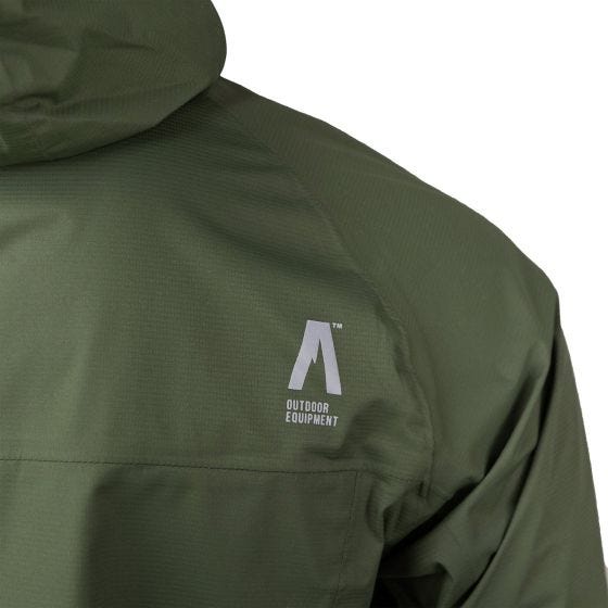 Alpinus Carniche 15K Tactical Herren Hardshell-Jacke - Grün