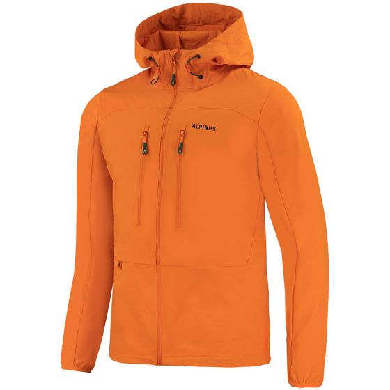 Alpinus Pourri Tactical Herren Softshell-Jacke - Orange