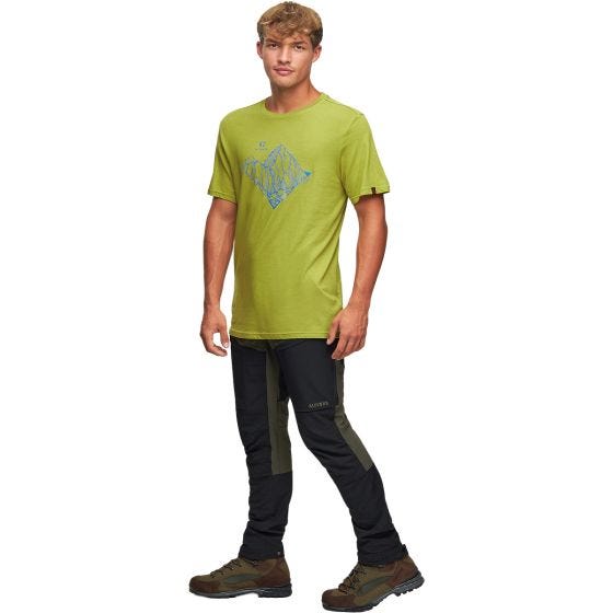 Alpinus Tactical Skilbrum T-Shirt - Olivgrün