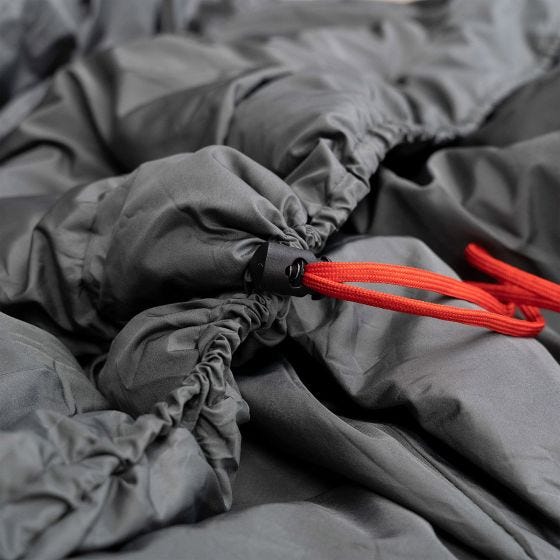 Alpinus PrimaLight 1000 (Right) Schlafsack - Grün