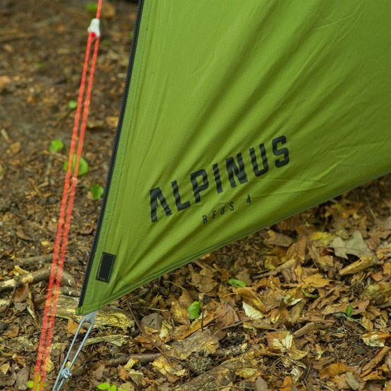 Alpinus REUS 4 Zelt - Grün