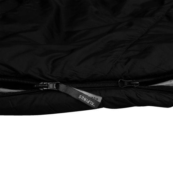 Alpinus Survival 1100 (Right) Schlafsack - Schwarz
