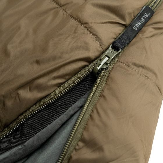 Alpinus Survival 1300 (Left) Schlafsack - Grün