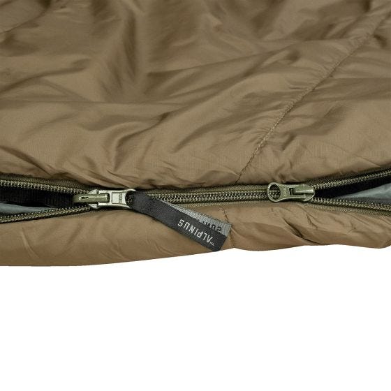 Alpinus Survival 1300 (Left) Schlafsack - Grün