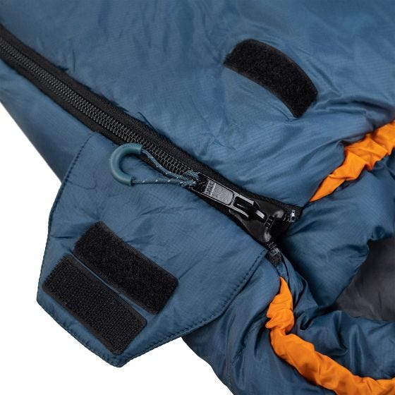 Alpinus Ultralight 1000 (Left) Schlafsack - Blau
