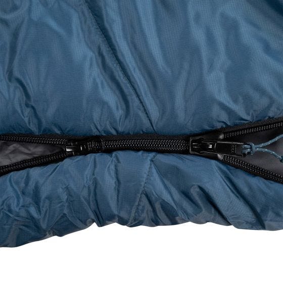Alpinus Ultralight 1000 (Left) Schlafsack - Blau