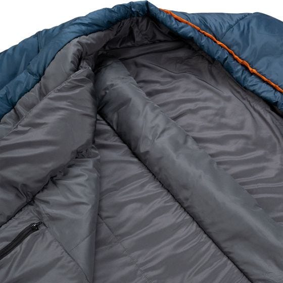 Alpinus Ultralight 1000 (Left) Schlafsack - Blau