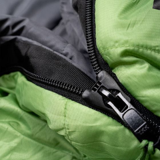 Alpinus Ultralight 850 (Left) Schlafsack - Grün