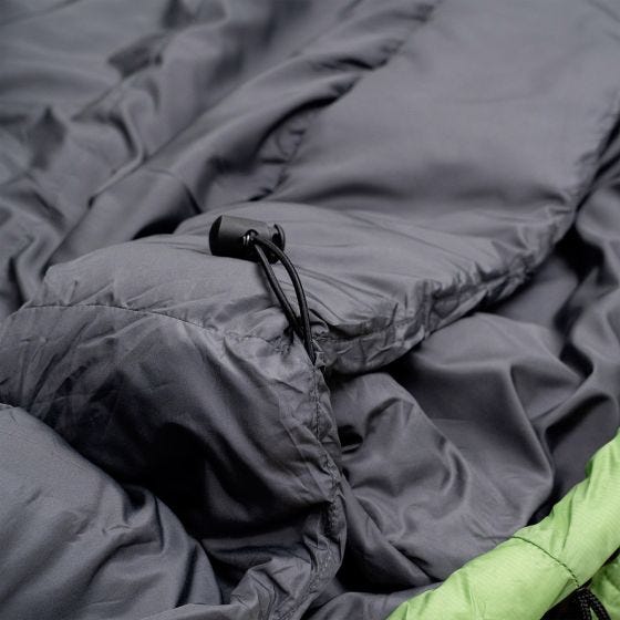 Alpinus Ultralight 850 (Left) Schlafsack - Grün