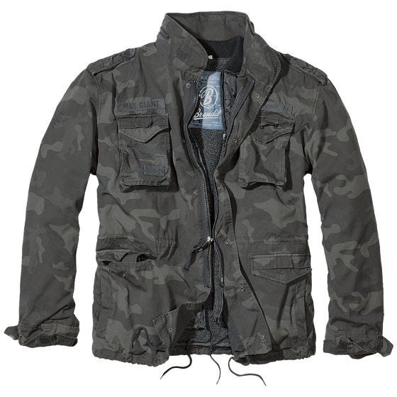 Brandit M-65 Giant Jacke Dark Camo