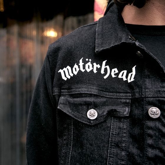 Brandit Motörhead Cradock Jeansjacke - Schwarz