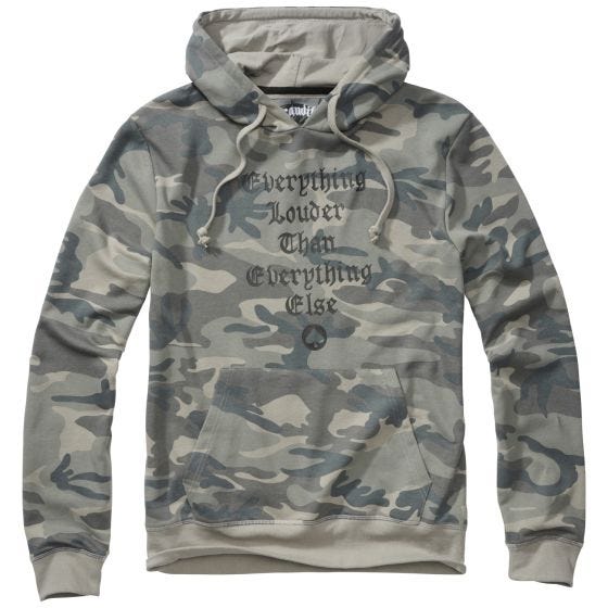 Brandit Motörhead Sweathoody Kapuze - Grey Camo