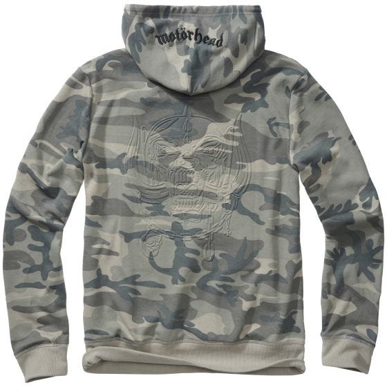 Brandit Motörhead Sweathoody Kapuze - Grey Camo