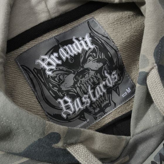 Brandit Motörhead Sweathoody Kapuze - Grey Camo