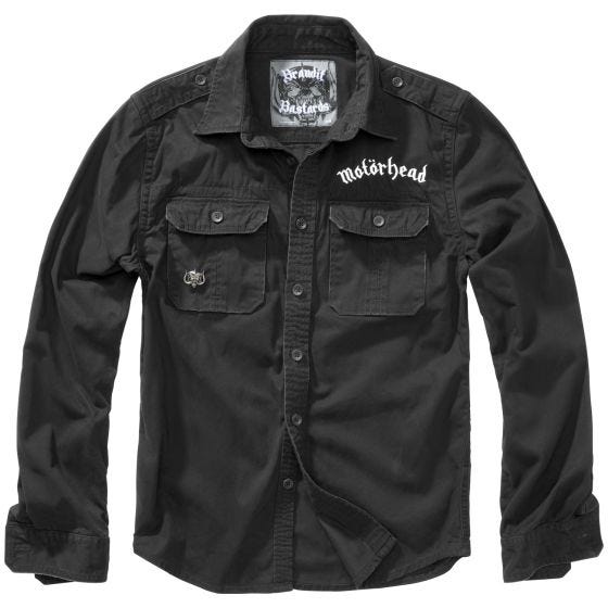 Brandit Motörhead Vintage Shirt - Schwarz