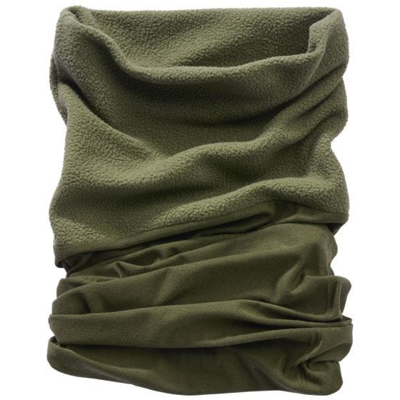Brandit Multifunctional Halsmanschette Fleece - Olivgrün