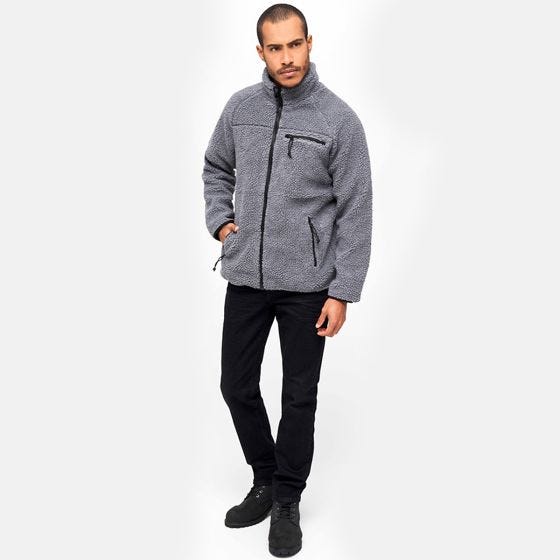 Brandit Teddyfleece Jacke - Anthrazit