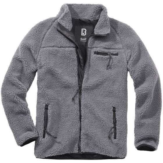 Brandit Teddyfleece Jacke - Anthrazit