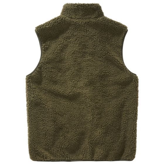 Brandit Teddyfleece Worker Weste - Olivgrün