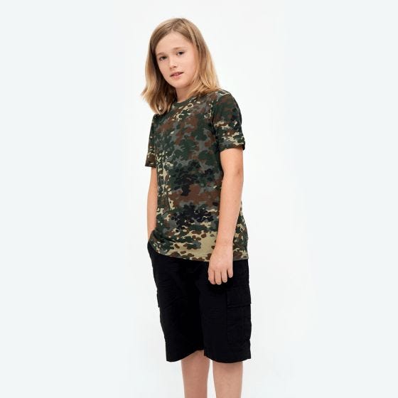 Brandit Kinder T-Shirt - Flecktarn