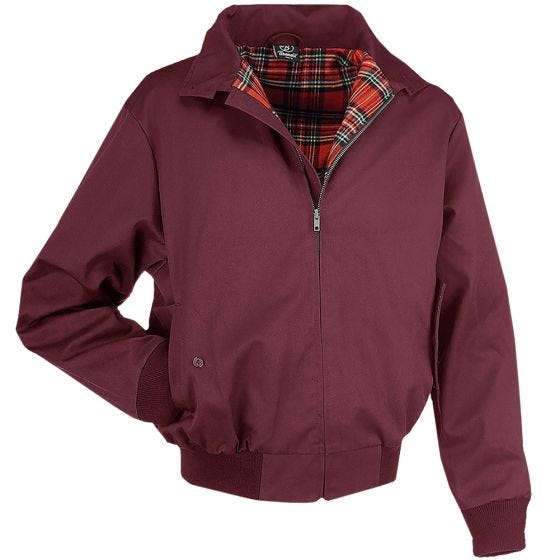 Brandit Lord Canterbury Jacke Weinrot