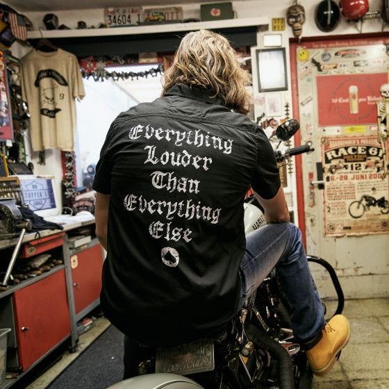 Brandit Motörhead Shirt - Schwarz