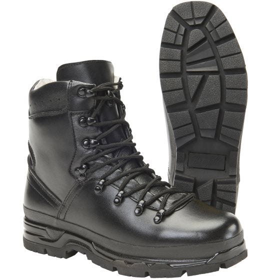 Brandit BW Bergstiefel Schwarz
