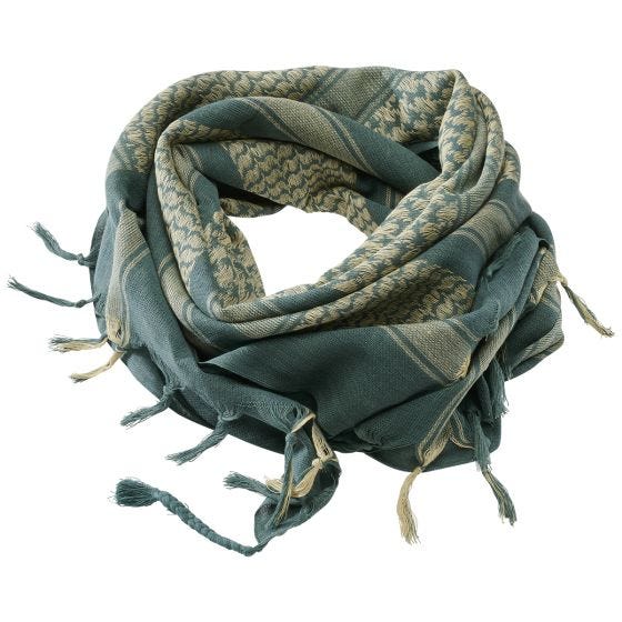 Brandit Shemagh-Tuch Petrol / Khaki
