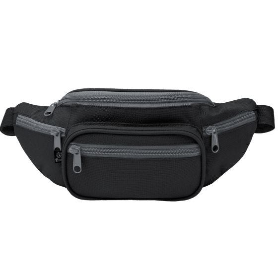 Brandit Gürteltasche Schwarz / Anthracite