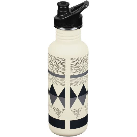 Klean Kanteen Classic 800 ml Trinkflasche mit Sport Cap - Pepper Ridge