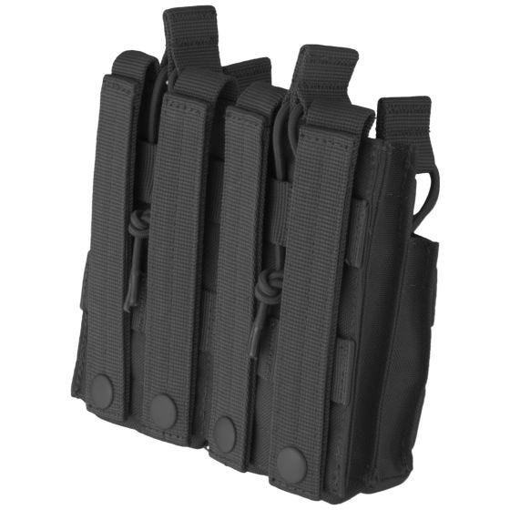 Condor M4/M16 Stacker Doppelmagazintasche Schwarz
