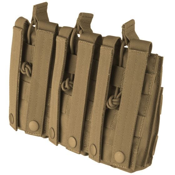 Condor M4/M16 Stacker Dreifach-Magazintasche Coyote Brown